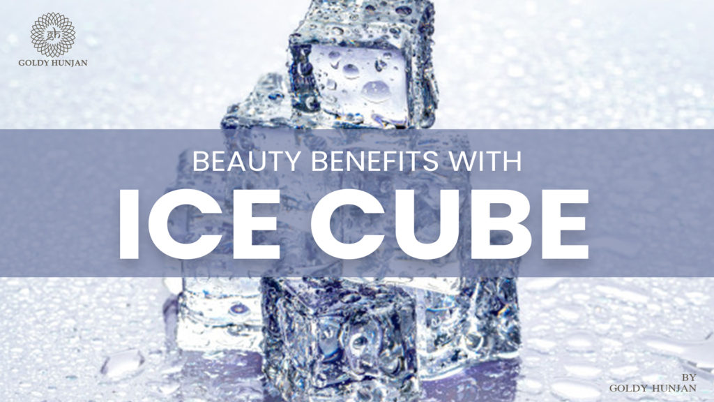 beauty benefits with ice cube