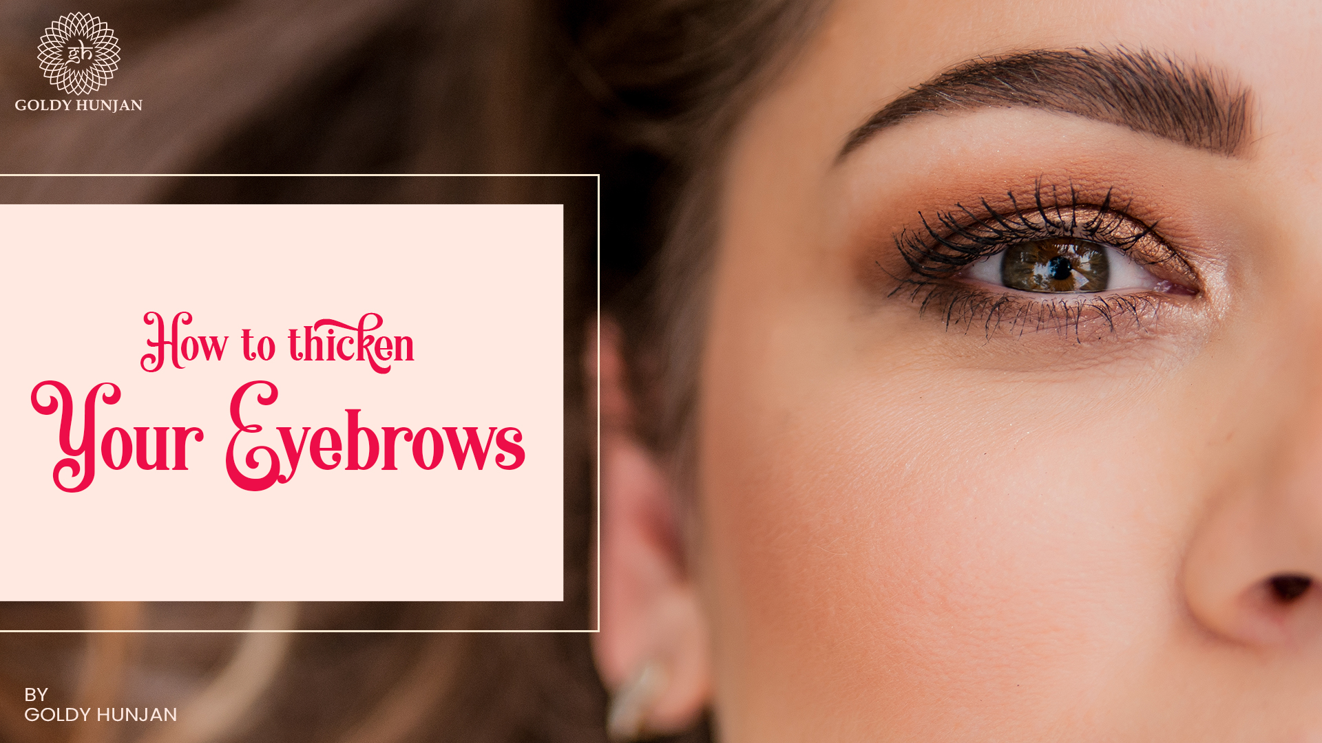 Thicken eyebrows naturally