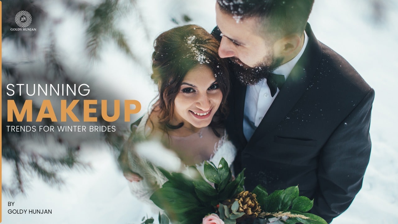 Makeup trends for winter brides