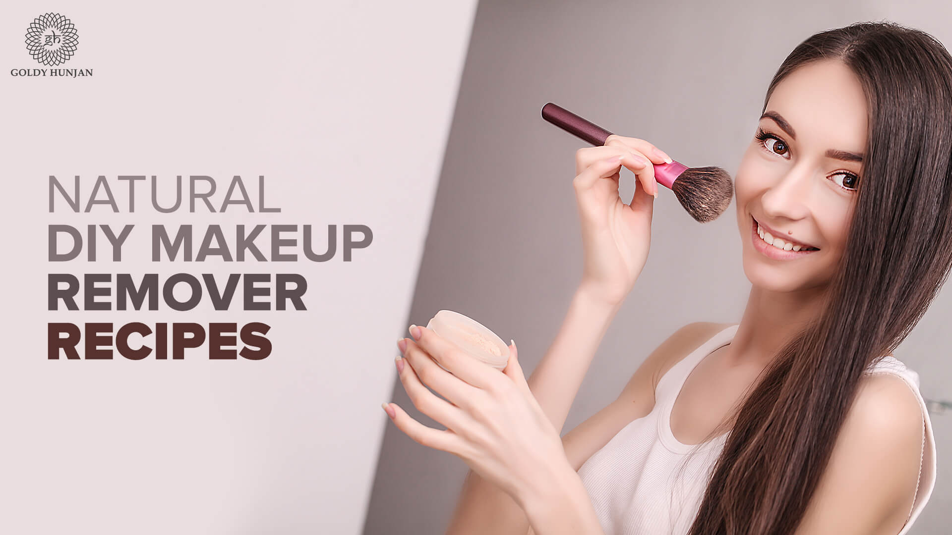 Natural DIY makeup remover recipes