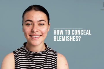 How to conceal blemishes