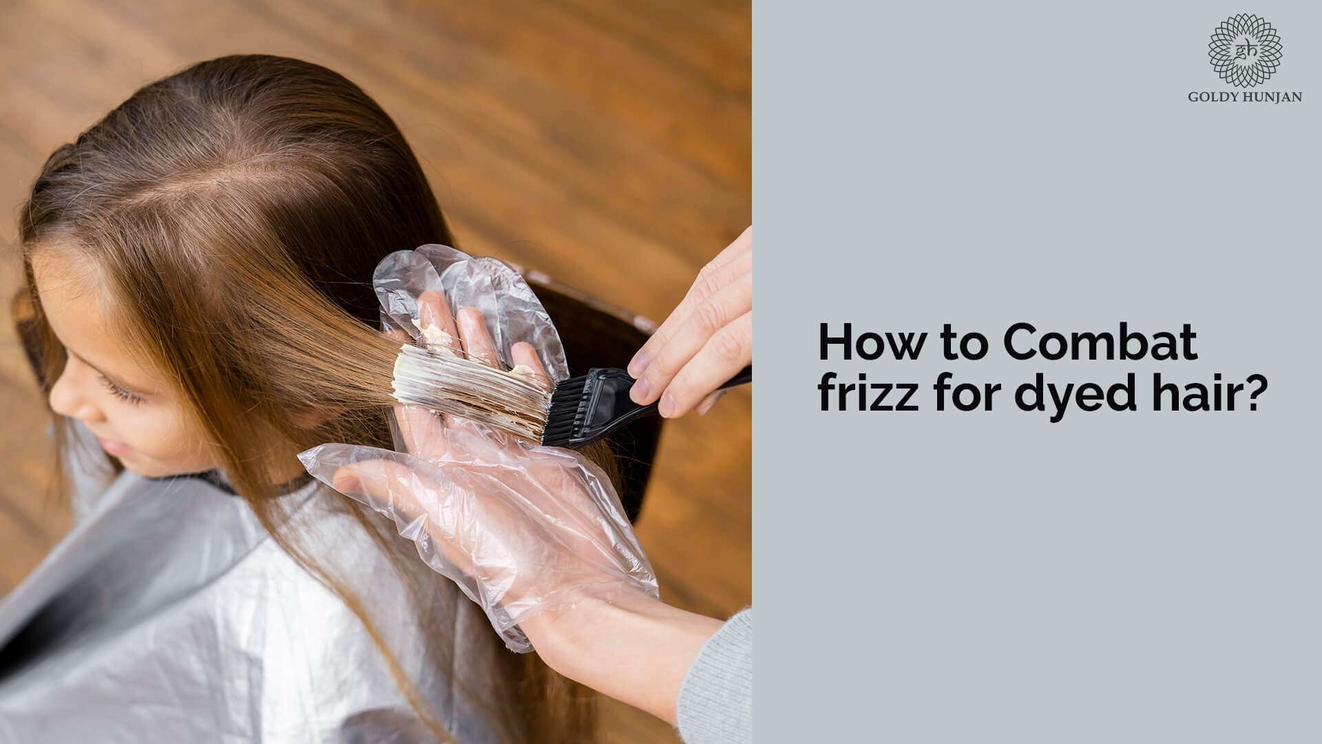 How to combat Frizz for dyed hair